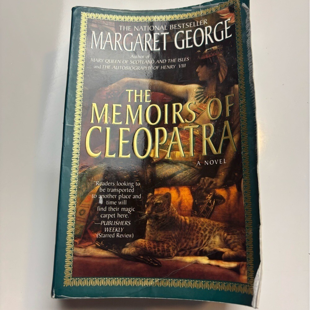 The‎ Memoirs of Cleopatra by Margaret George paperback book